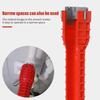 1 Set Multifunctional Faucet and Sink Installation Wrench Plumbing Tools Plumbing Wrench Kitchen Bathroom Plumbing Repair