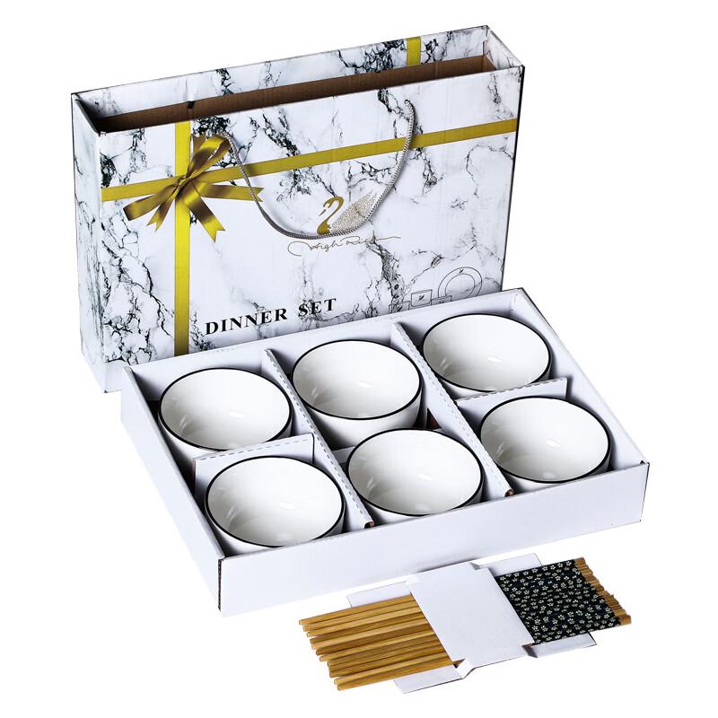 Chinese Ceramic Bowl Gift Set - Prosperous Future