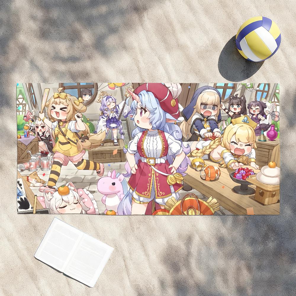 Cartoon Game T-Trickcal-S Cute Towel Shower Sauna Travel Spa Quick Dry Gym Accessories Soft Large Beach Towels
