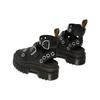 Dr. Martens Ricki HDW Fashion Metal Buckle Roman Sandals Women Sandals Black 27401001