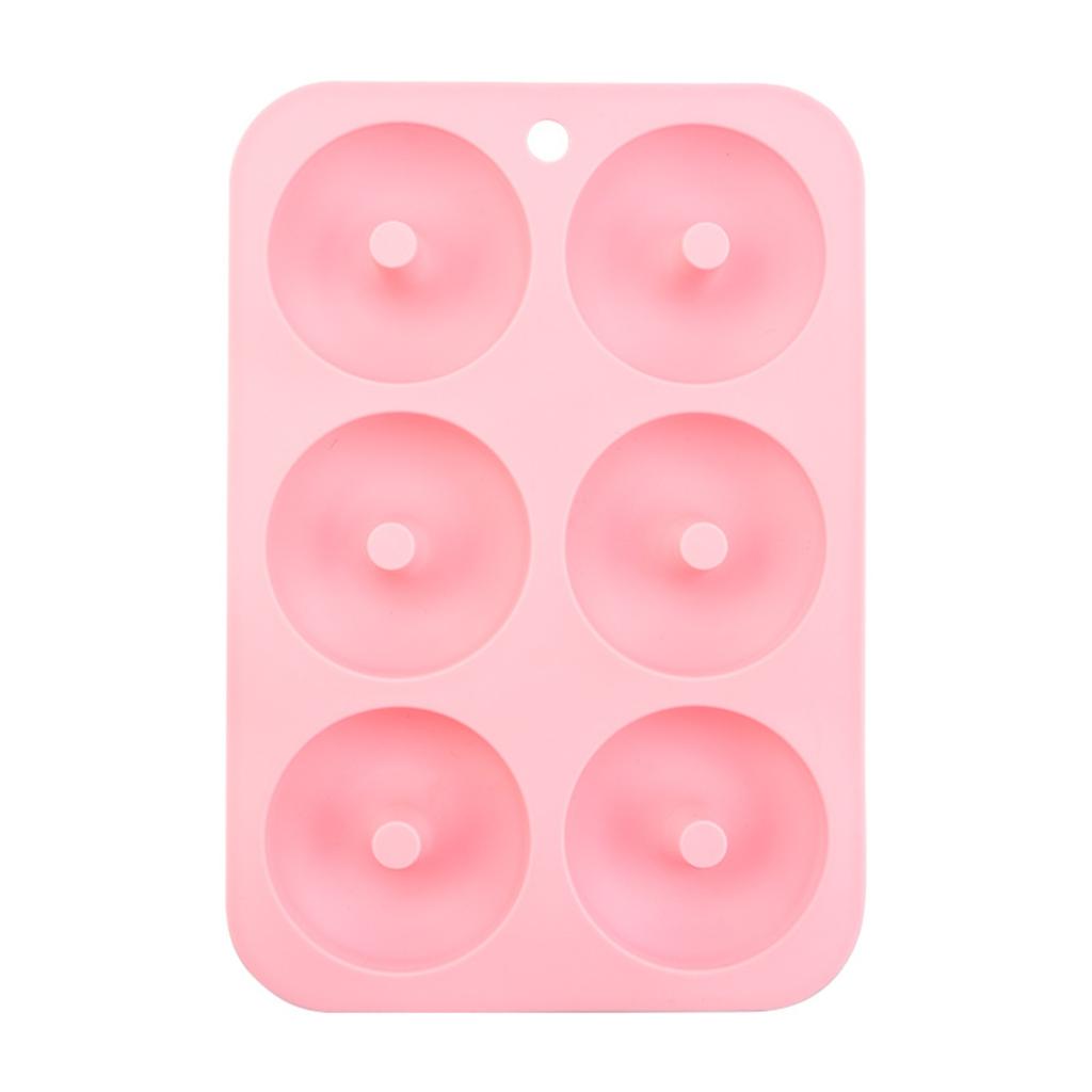 6 ,in ,1 Donut-Form Silikon-Backform