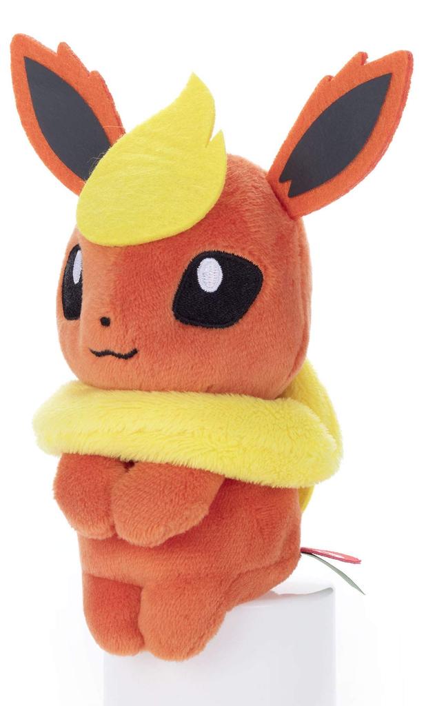 Chokkorisan Flareon Plush Toy 14cm Pokémon (approx. Tall)