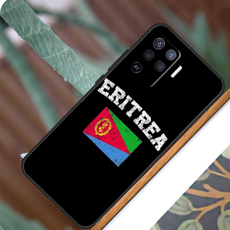 Eritrea Flag For OPPO A53S A57S A54S A38 A78 A58 A79 A15 A17 A77 A16 A76 A96 A52 A72 A5 A9 A94 A74 Case