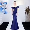 Braut Langer schlanker Fischschwanzrock Hochzeit Abendkleid Mädchen Abendkleider