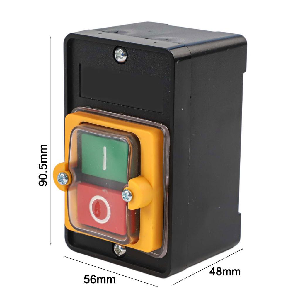 For Indoor Machinery KAO-5H Switch Easy Installation Push Button Control 3 Groups Contacts Dustproof Protection