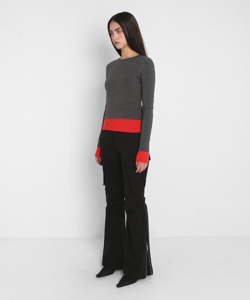 Saendeulig Bootcut Cargo Pants_Black