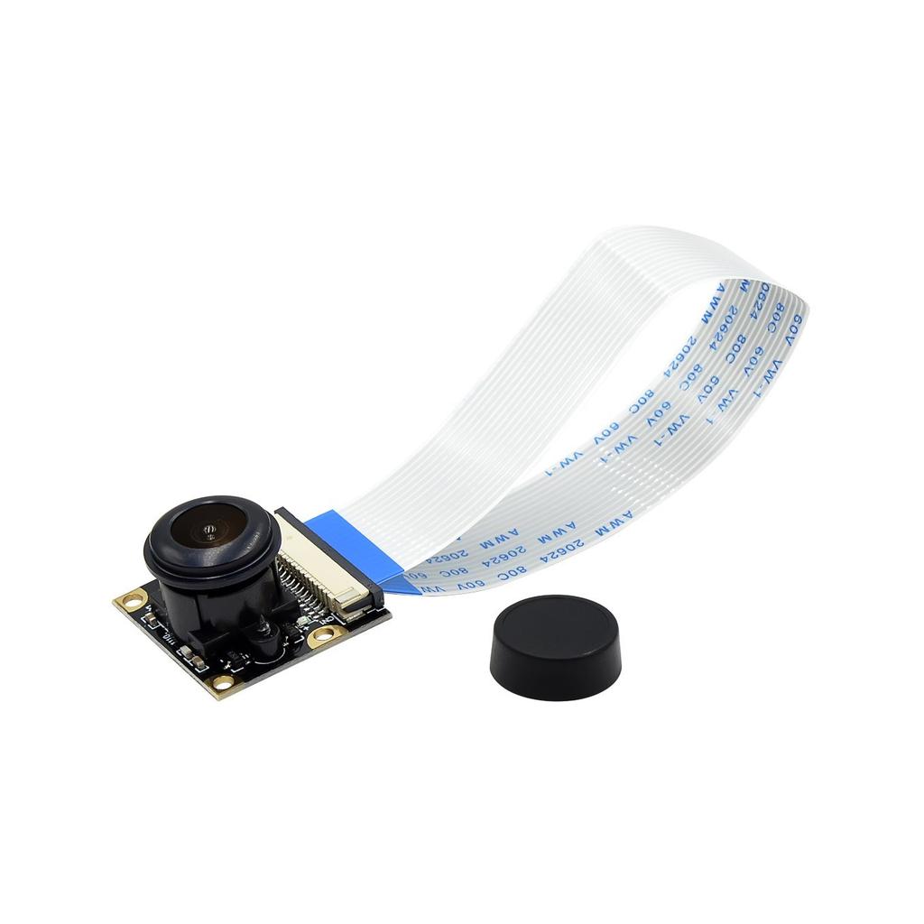 For Raspberry Pi 4 Night Vision Fisheye Camera 5MP OV5647 70/95/160 Degree Focal Adjustable Camera for Raspberry Pi 3 Model B