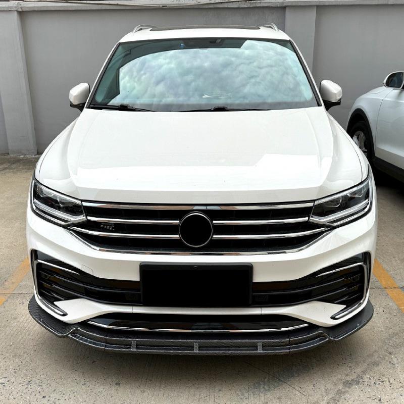 Volkswagen Tiguan Front Bumper Lip Splitter - Cross-Border Modification