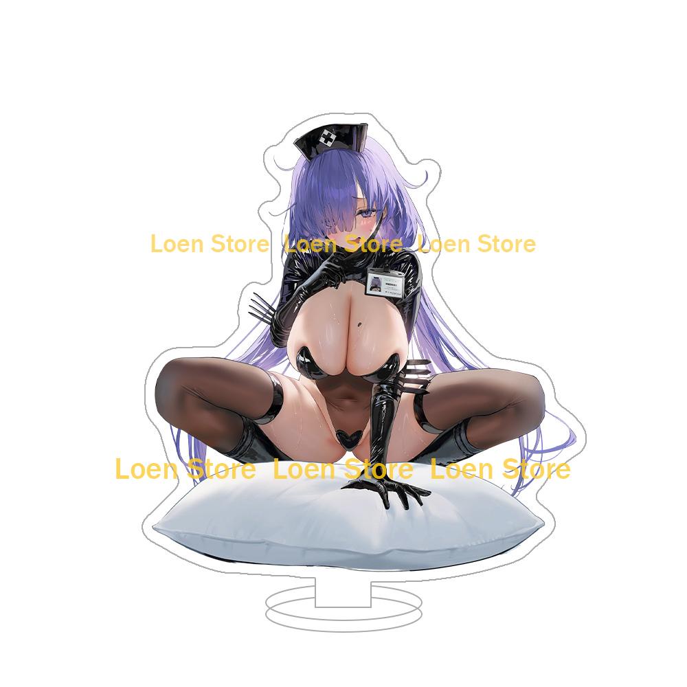 Azur Lane Official character Raffaello Taihou mimoza Santa Fe Scylla Repulse Franklin Anime figures Acrylic stand desk ornament