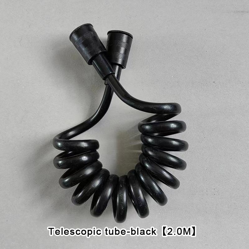 [C3]Toilet Spray Nozzle Bidet Hose Telescopic 1.5/2 Meter Spring Inlet Hose Telephone Line Shower Head Hose