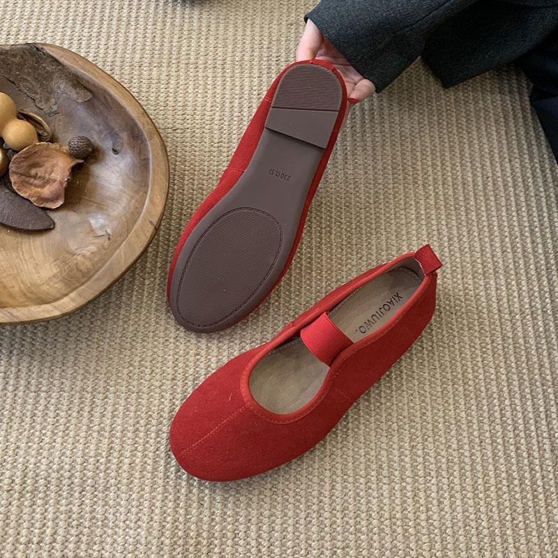 Fashion 2025 New Fashion Round Toe Women Mary Janes Flats Shoes Soft Female Slip On Footwear Shallow Ladies Flats With Shoes New
