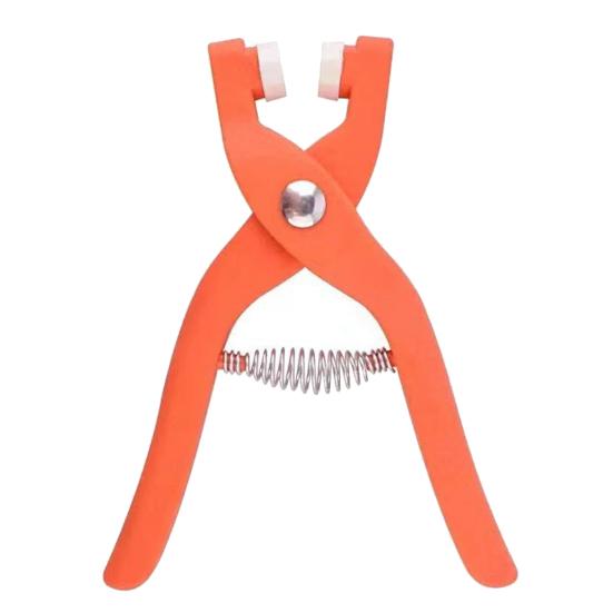 Butoane de fixare metalice cu clești de fixare Set de instrumente de presare Design ergonomic Ușor de utilizat Capsă de țesătură fără cusut Capsă de îmbrăcăminte