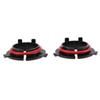 New 2pcs H7 To LED Headlight Bulb Adapter Holder Socket Base Clip For Kia Mitsubishi