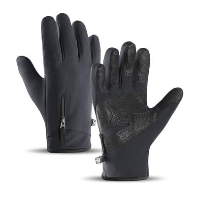 Winter Gloves for Phone, Sports, Outdoor, Ski, Bike, Jogging, Size L, Black