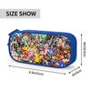 Super Smash Bros. Pencil Case, Large Capacity, Multifunctional, Stylish Pen Pouch, Simple Tool Pencil Case for Boys, Girls, and Kids, Suitable for Hig