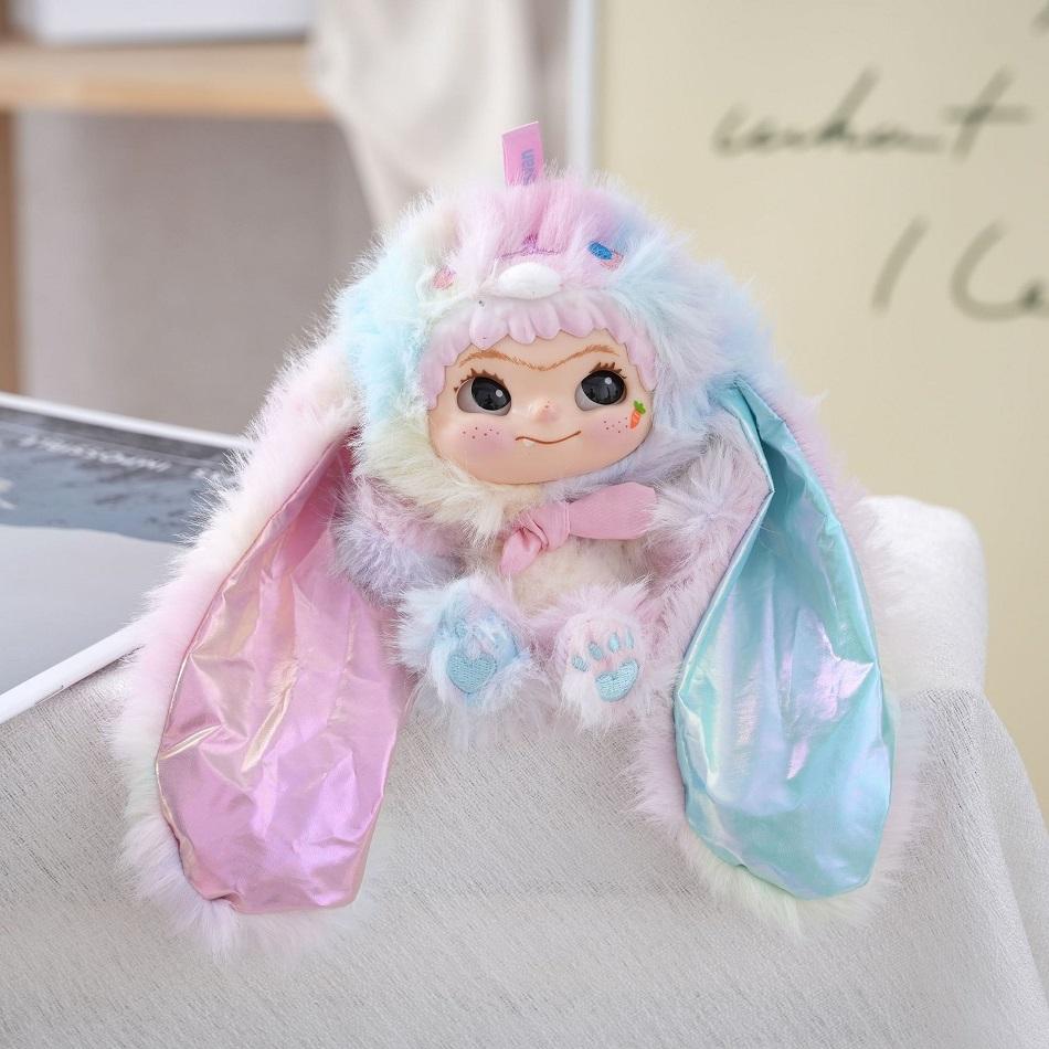 Nueva Fiesta Wakuku Segunda Generación Peluche muñeca de vinilo linda Diario Travieso Kawaii Colgante Llavero Adornos Regalo de Cumpleaños Juguetes