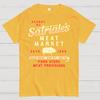 Satriale's Meat Market Cotton Summer Casual Cool Loose T-Shirt