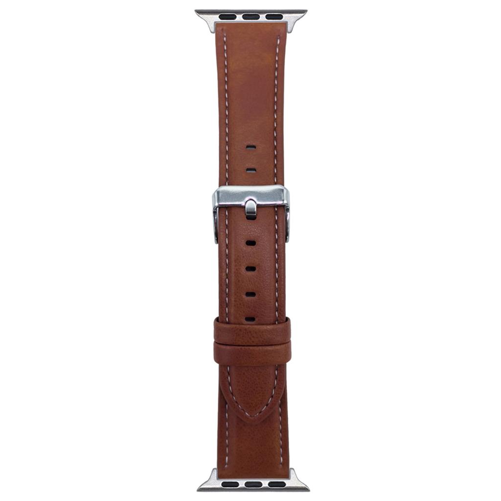Watch Band For Apple Watch Series 10 9 8 7 SE 6 5 4 3 2 1 42mm 41mm 40mm 38mm Crazy Horse Texture Leather Wrist Strap
