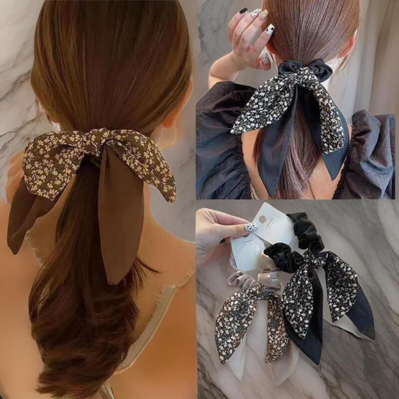 Women's Layered Scarf Hair Tie