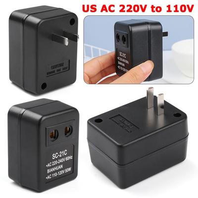 1PC Step Down Transformer US AC 220V To 110V Voltage Converter Travel Adapter 10W