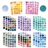 8 Monet Garden Round Dot Guka Collage Hands-On DIY Handbook Mobile Phone Case Laptop Decoration Can Be Waterproof