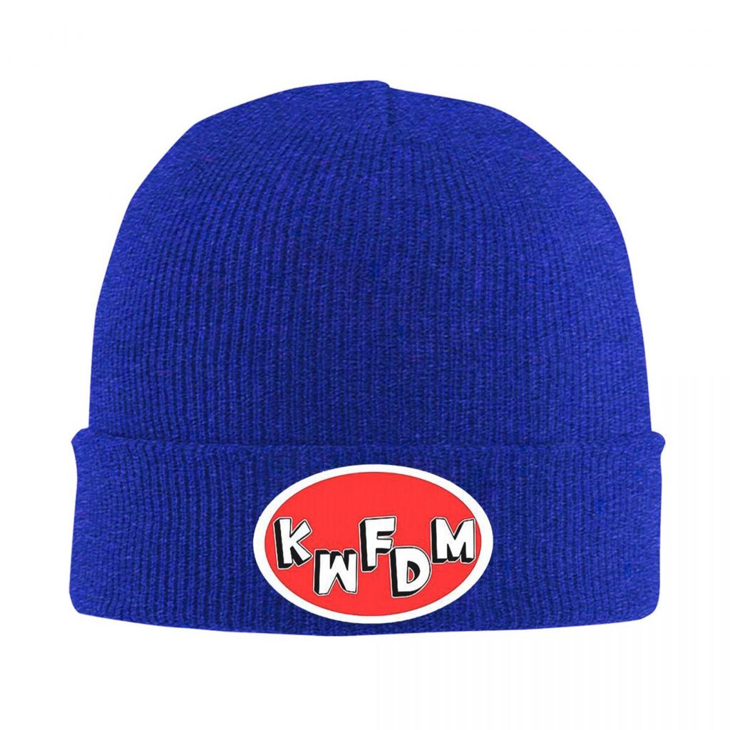 KMFDM Warm Knitted Cap Hip Hop Bonnet Hat Autumn Winter Outdoor Beanies Hats for Unisex Adult
