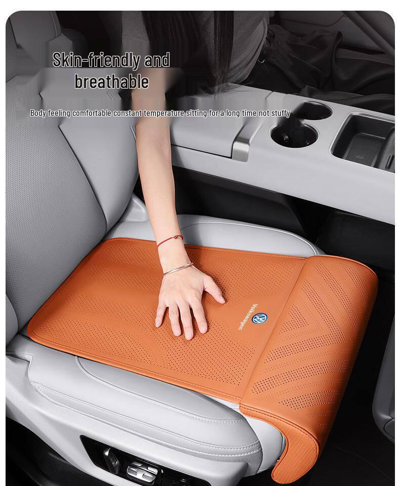 Extended Leg Rest Car Seat Cushion for VW Polo, Lavida, Magotan, Passat, Tiguan, Tayron, and CC