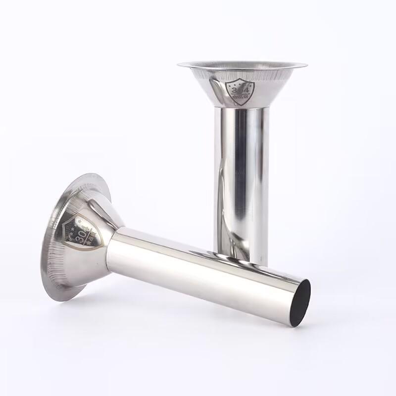 Stainless Steel Sausage Casing Funnel Tube 22#