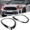 For Mini Countryman F60 F61 Headlight Bezel Ring Trim 2017 2025 Car Part with OEM 51137388117 51137388118 Replacement Frame