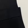 Hermes Black Wool Blend Center Pressed Straight Slacks Bottoms 38 blackUsed