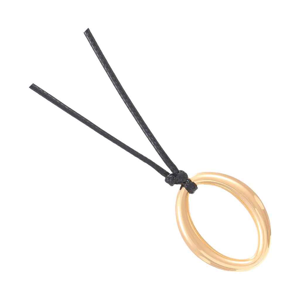 Geometriskt hänghalsband Unika halssmycken Justerbart rephalsband Lämpligt för moderna modeentusiaster Present