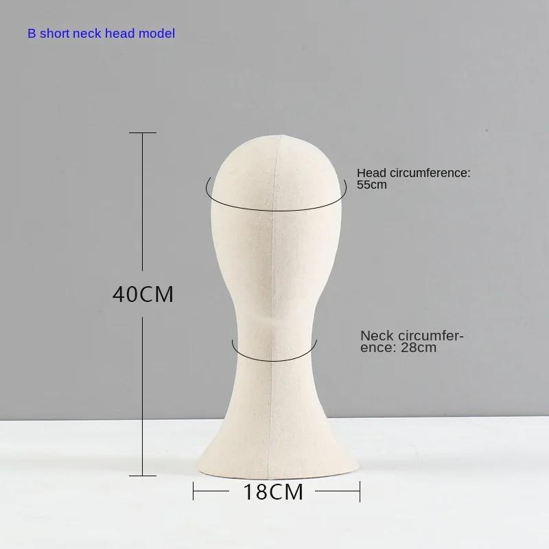 

Манекен голова модель парик шляпа дисплей стенд держатель 55 см многофункциональный прочный манекен голова модель для салона шарфы шиньоны
