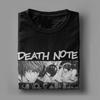 Light Yagami Death Note Misa Amane Japonsko Manga Ryuk Grafické Tričko pro Muže Ženy Čistá Bavlna Tričko Oblečení