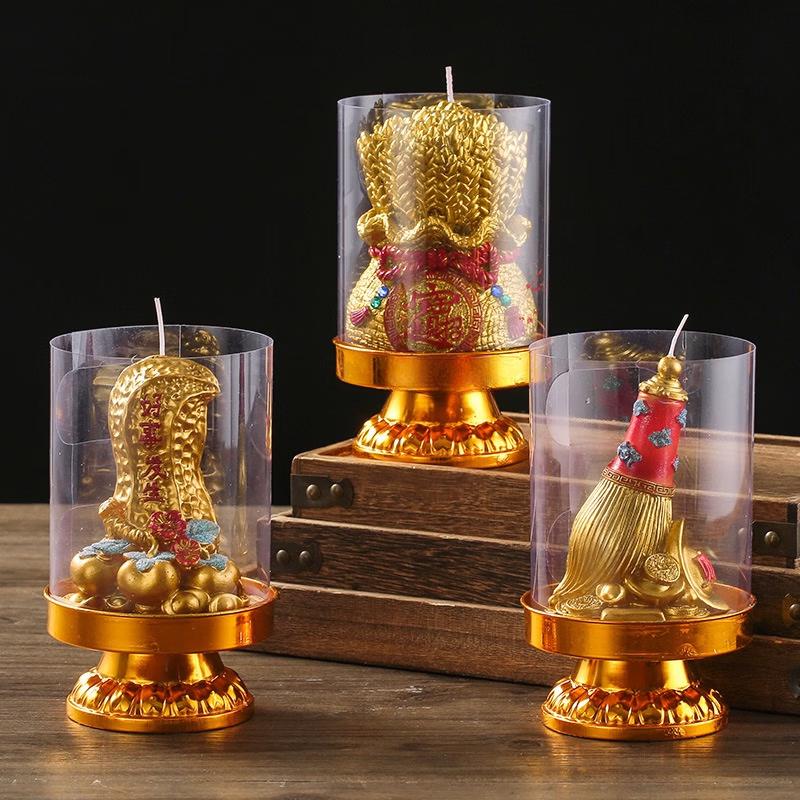 Windproof Lotus Harmony Lamp Candles