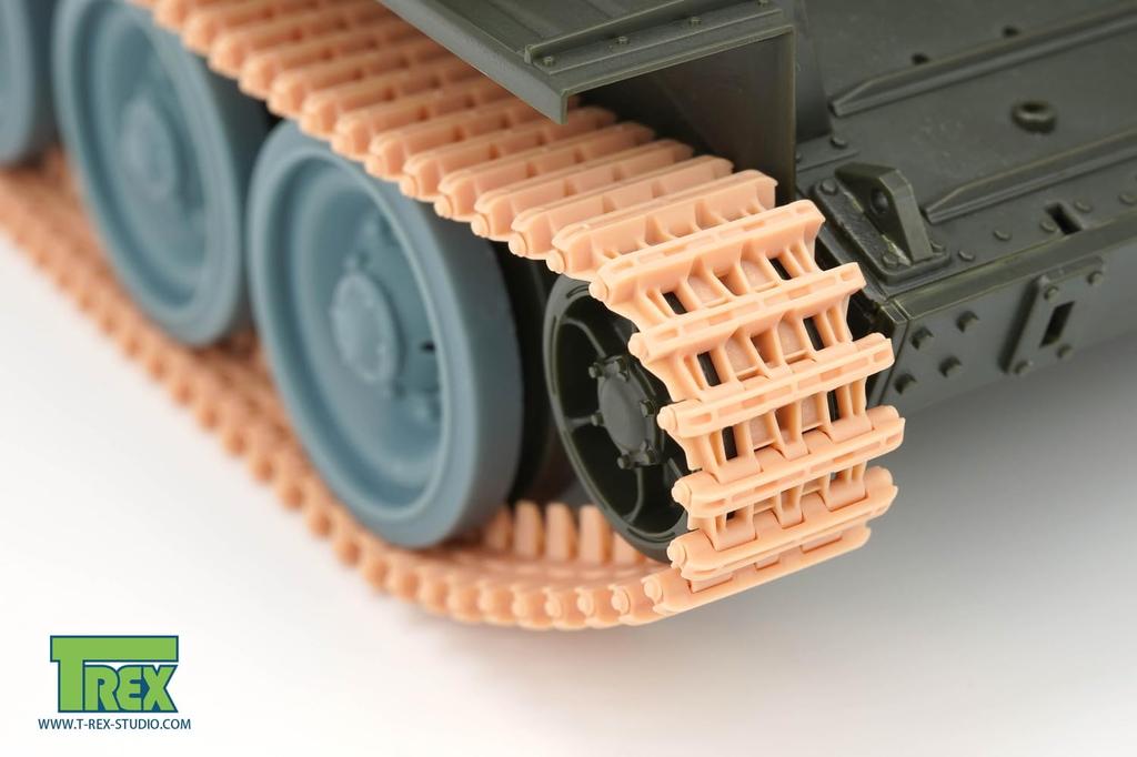 T-Rex Studio 1/35 Scale British Cromwell Cruiser Tank Improved Tracks with Sprockets (for Tamiya) Plastic Model Parts TR85063