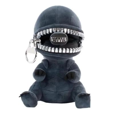 Plüschpuppen Neu Alien Xenomorph Geformt Reißverschlussmund Mode Kawaii Stoffkissen Spielzeug Cartoon Raumornamente Überraschungsgeschenk