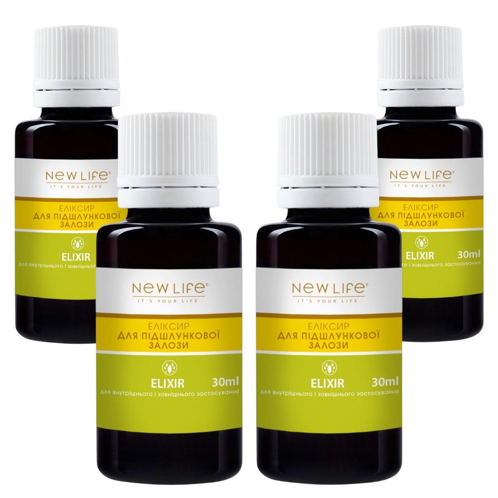 Elixir for the Pancreas Herbal Dietary Supplement New Life