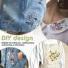 10/5Pcs Water Soluble Embroidery Stabilizer Self Adhesive Hand Embroidered Patterns Printable Paper Sewing DIY Accessories