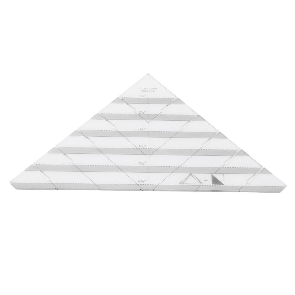 Transparent Triangle Template Acrylic Sewing Template New Patchwork Ruler  DIY Fabric Crafts