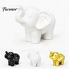 Cute Elephant Sculptures for Shelf Mini Resin Figurine, Good Luck Statue Tabletop Decor, Artistic Ornaments Small Ornament Home Office Shelf,