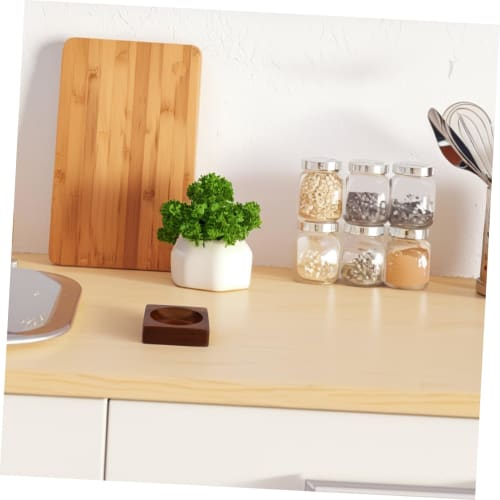 PRETYZOOM Grinder Bottle Base, Household Pepper Grinder Tray, Salt and Pepper Holder, Pepper Grinder Base, Salt and Pepper Base, Kitchen Grinder Tray