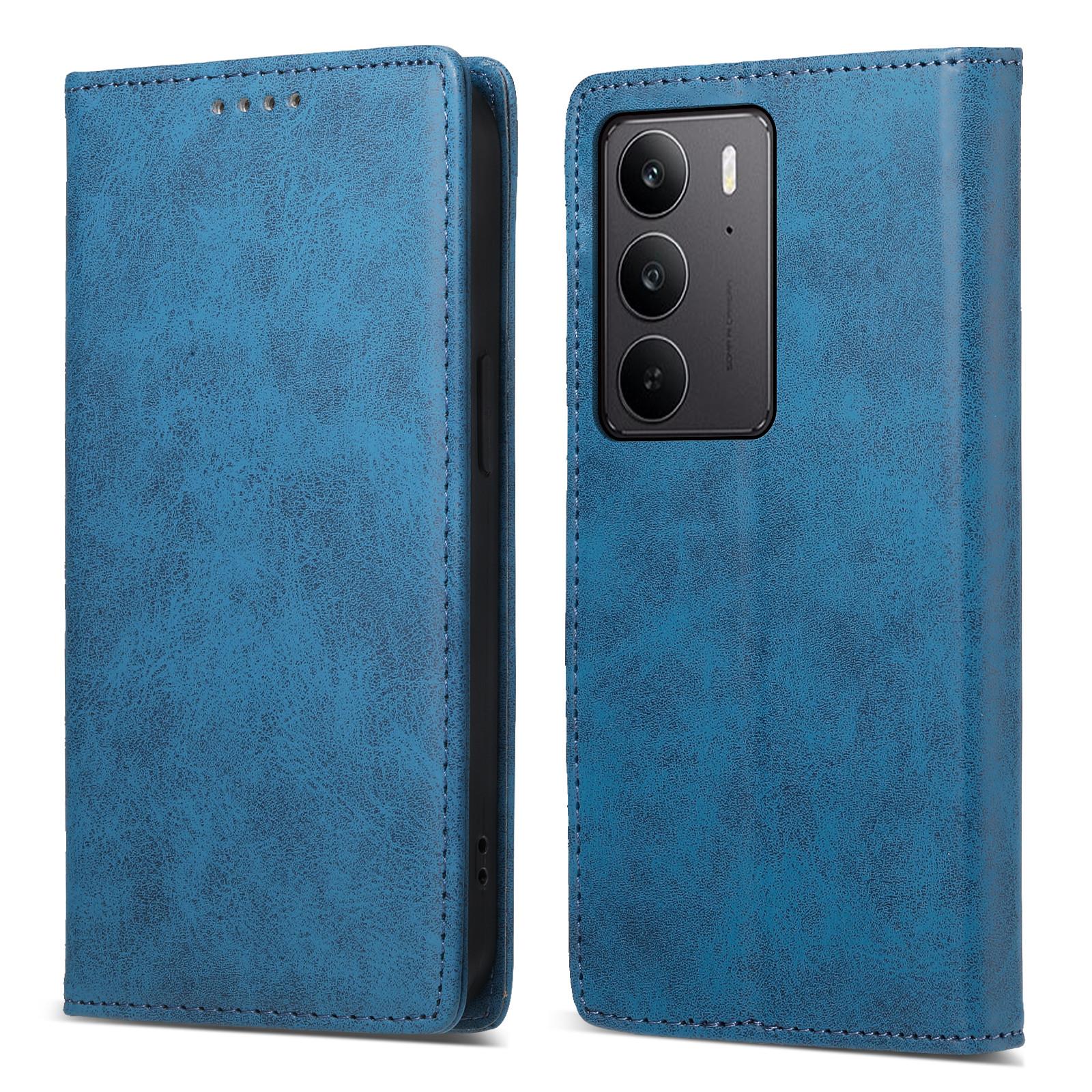 

For Realme C75 4G/V60 Pro 5G Wallet Case RFID Blocking PU Leather Phone Cover A