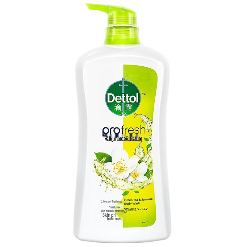

Dettol Освежающий гель для душа Жасмин и Зеленый чай