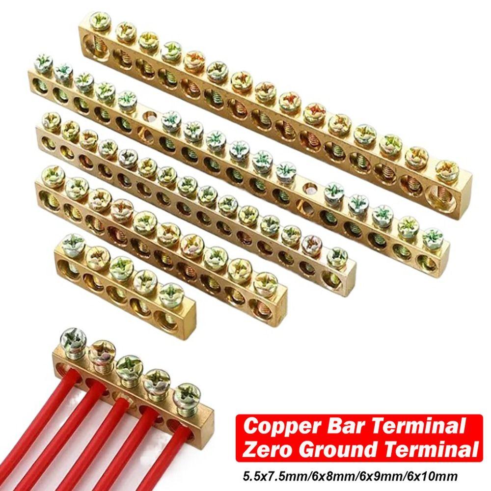 Multi-specification Wire Connector With Hole Screw Terminal Block  Electrical