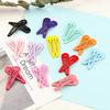 20/36Pcs Mini Bow Hair Clip Colorful Waterdrop Hair Clips New Ribbon Barrette  Women's Girls