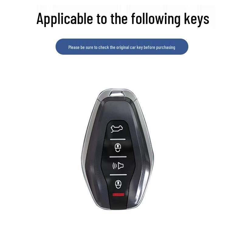 Jetour X70PLUS/X90 Metal Key Case - Remote Control Protective Bag