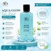 Ati's Natural Aqua Glow Face Wash 100 ML for Men and Women, Smooth Gel Facial Cleanser with Club Day Fragrance, Lightweight Texture Face Wash for