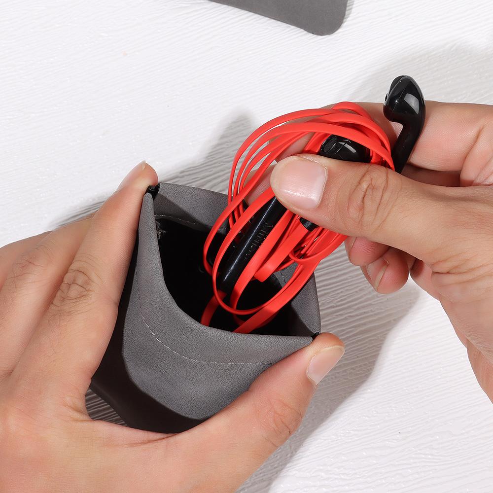 Memory Card Pouch USB Data Cable Organizer Earphone Storage Bag Headphone Accessories Coin Purse