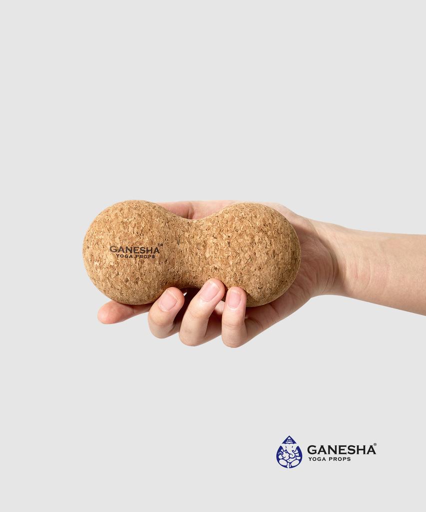 GANESHA YOGA PROPS Ganesha Cork Massage Ball Dual Standard