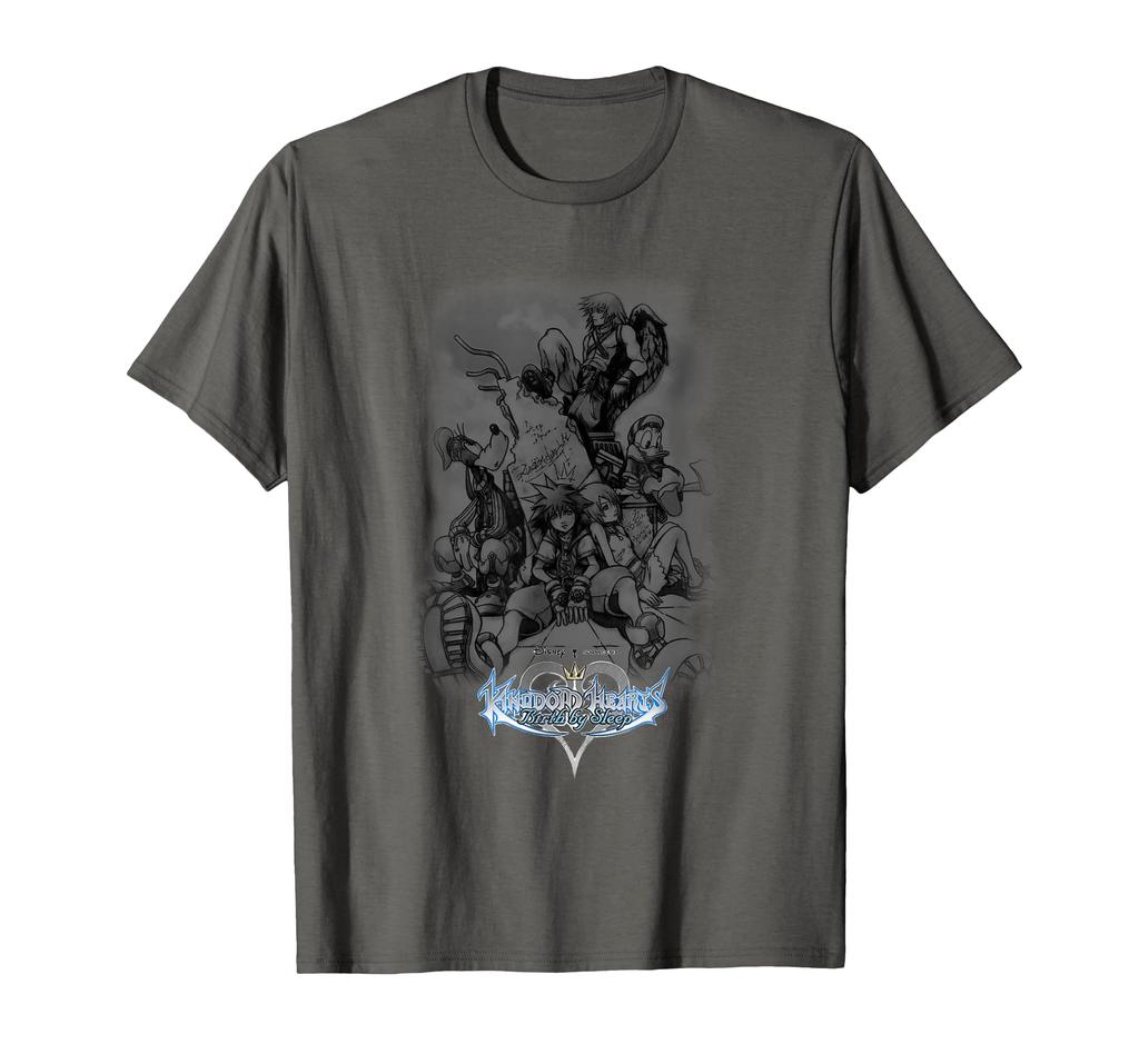 Disney Kingdom Hearts Character Birth By Sleep Group Shot T-Shirt